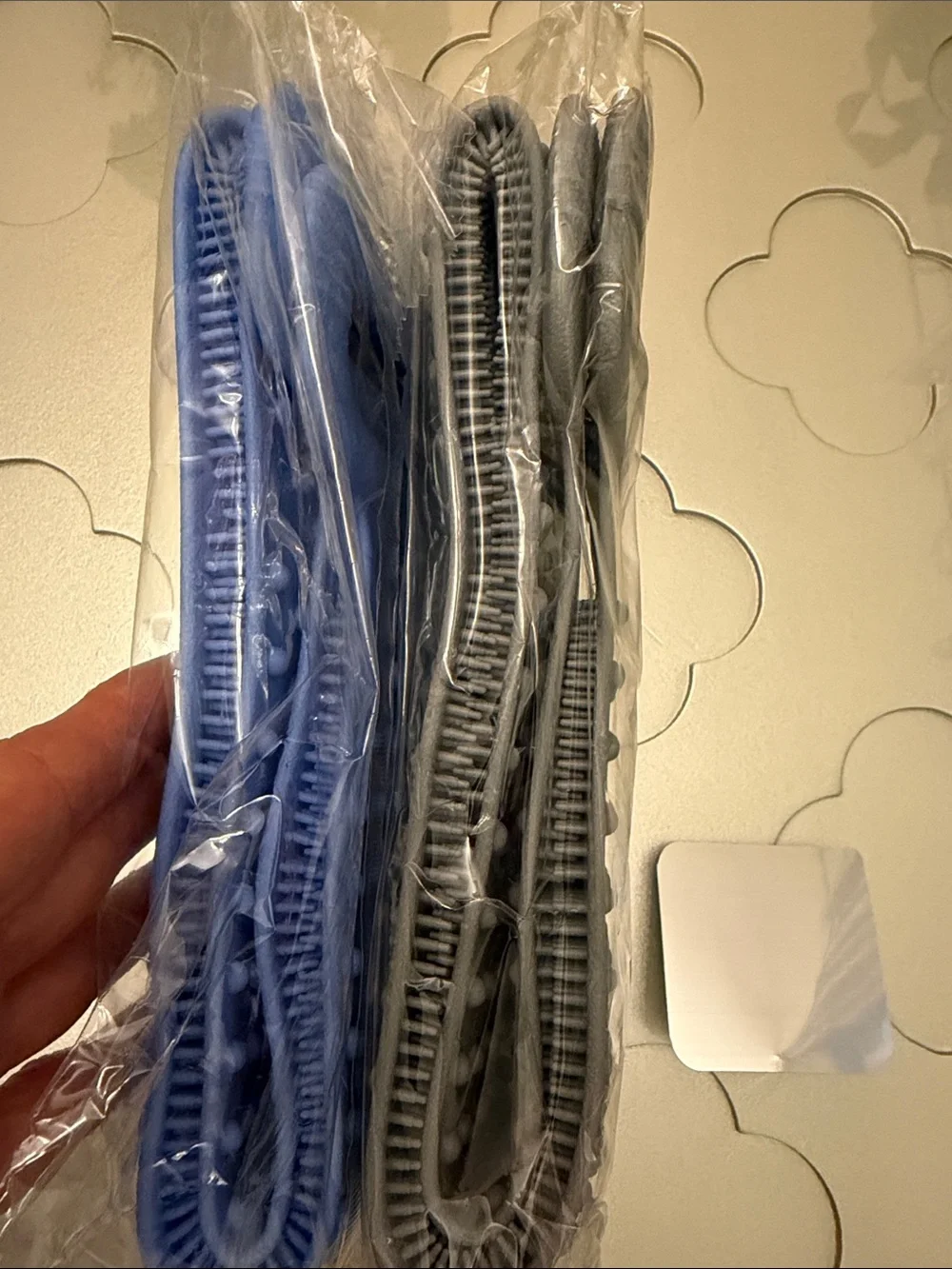 🆕 2 Pack Silicone Back Scrubber, Dual Sided Body Scrubber Shower Bath Men/Women